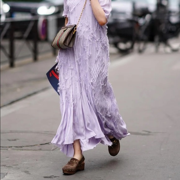 Gucci Amstel Horsebit brown suede Clogs. EUC. Size EU 36. Comes with box. - Picture 2 of 16